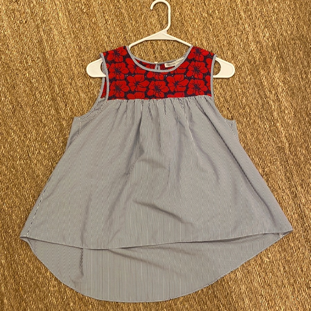 English Factory Pinstripe Top